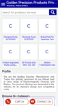 Mobile Screenshot of goldenclutchbrake.com